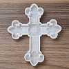Religion Cross Shape Display Decoration DIY Silicone Mold DIY-K071-01A-3