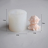 3D Lovely Cartoon Sheep Scented Candle Food Grade Silicone Molds PW-WG48882-04-1