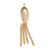 Eco-Friendly Rack Plating Brass Micro Pave Cubic Zirconia Pendants KK-F835-04G-2