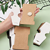 Cardboard Fold Over Paper Display Hanging Cards & Hair Clip Display Cards CDIS-TA0001-09-18