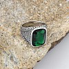 304 Stainless Steel with Cubic Zirconia Finger Rings for Men FS-WG67565-33-1