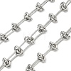 304 Stainless Steel Knot Link Chains CHS-B012-06P-1