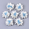 Handmade Woven ABS Plastic Imitation Pearl Cabochons FIND-N050-11A-1