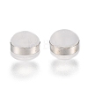 Brass Rings Silicone Ear Nuts SIL-N003-04S-1