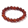 Natural Carnelian Stretch Bracelets B074-4A-2