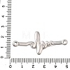 304 Stainless Steel Connector Charms STAS-Q362-07B-P-3