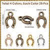 100Pcs Tibetan Style Alloy Pendants FIND-SC0023-11A-2