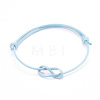 Adjustable Korean Waxed Polyester Cord Bracelets Sets BJEW-JB06182-04-4