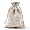 Cotton Cloth Packing Pouches Drawstring Bags ABAG-R011-10X14-01-3