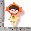 Girl Doll PVC Plastic Pendants KY-S172-12B-3