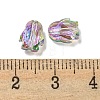 Electroplate Glass Beads EGLA-A041-01-HR02-3