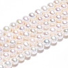 Natural Nucleated Pearl Beads Strands PEAR-N016-03B-1