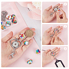 DIY Interchangeable Dome Office Lanyard ID Badge Holder Necklace Making Kit DIY-SC0021-97I-3