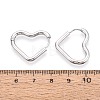 304 Stainless Steel Hoop Earrings STAS-T074-52P-3
