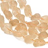 Raw Rough Heated Natural Lemon Quartz Beads Strands GG-CBA0B77-A06-01-2