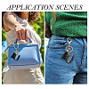 1Pc Resin Letter Keychains KEYC-TADJ0001-09U-6