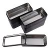 Clear Window Iron Storage Boxes for Jewelry & Small Items CON-WH0085-256-1