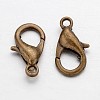 Zinc Alloy Lobster Claw Clasps E106-AB-NR-1