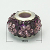 Resin Rhinestone European Beads GPDL-C004-09S-1