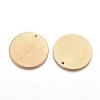 Ion Plating(IP) 304 Stainless Steel Pendants X-EJEW-L238-01B-G-2