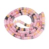 Ombre Effect Dyed Glass Beads Strands GLAA-Q106-05A-A14-2
