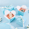 Square Paper Storage Candy Boxes CON-WH0095-200A-4