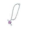 Valentine's Day Heart & Arrow Alloy Rhinestone Charm Bracelets FS-WG94D09-01-2