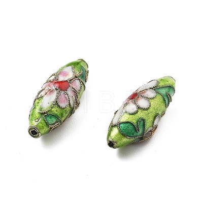 Handmade Cloisonne Beads CLB-Q002-07B-1