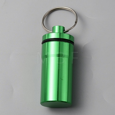 Outdoor Portable Aluminium Alloy Small Pill Case KEYC-WH0029-92D-1