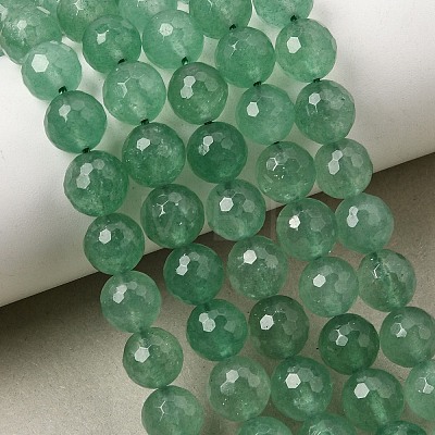 Natural Green Strawberry Quartz Beads Strands GG-CBA0166-A02-8mm-1