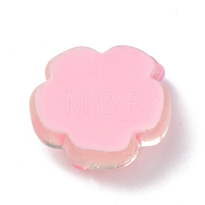 Translucent Cloud Resin Cabochons RESI-K019-03B-1