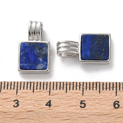 Natural Lapis Lazuli Pendants G-B123-03P-03-1