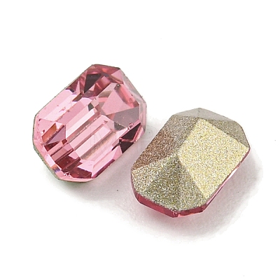 Glass Rhinestone Cabochons RGLA-L029-18A-209-1