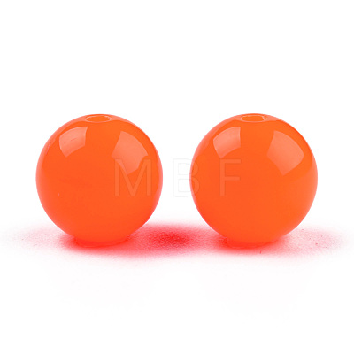Fluorescent Acrylic Beads X-MACR-R517-8mm-03-1