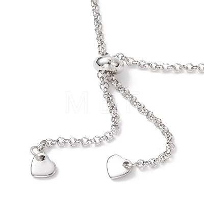 3Pcs 3 Styles 304 Stainless Steel Cable Chain & Venetian Chain & Rolo Chain Bracelet Making AJEW-JB01462-1