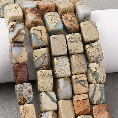 Natural Shoushan Stone Beads Strands G-D098-D05-1