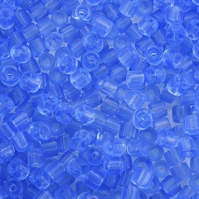Transparent Glass Bugle Beads SEED-S050-C-001-1