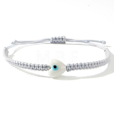 Bohemian Glass Bead Braided Bead Bracelets HV2776-7-1