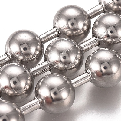 304 Stainless Steel Ball Chains CHS-E021-13M-P-1