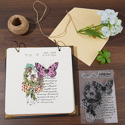 Clear Silicone Stamps DIY-WH0504-66B-1
