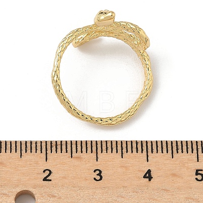 Brass Cuff Rings RJEW-Z101-03G-1
