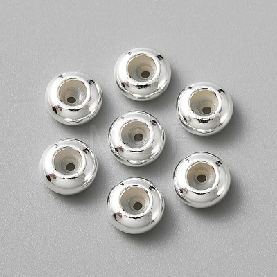 925 Sterling Silver Spacer Beads STER-WH0008-06A-S-1