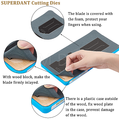 1Pc Wood Cutting Dies DIY-SD0001-80B-01-1