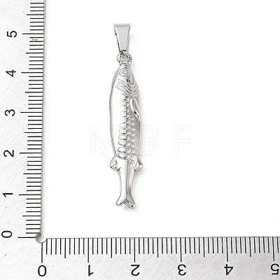 304 Stainless Steel Pendants SA-CBA34D4-02D-P-1
