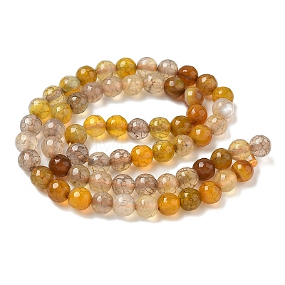 Natural Agate Beads Strands G-C082-A01-54-1