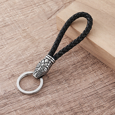 Snake Viking 304 Stainless Steel Keychains YZ6352-1