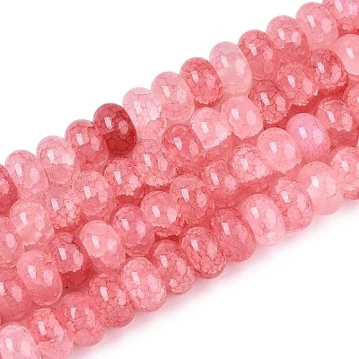 Glass Beads Strands GLAA-N059-5x8mm-39-1