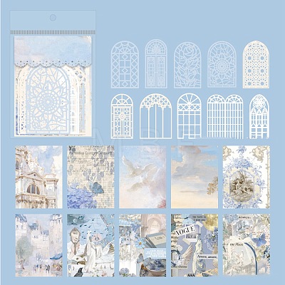 European Style Scrapbook Paper Pad Sets DIY-H170-04C-1