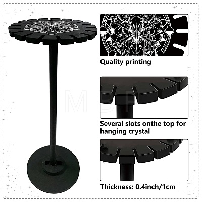 Wooden Wheel DJEW-WH0047-020-1