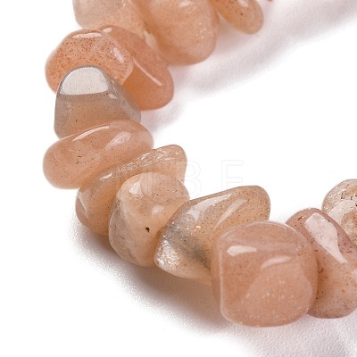 Natural Multi-Moonstone Chip Beads Strands X-G-M205-19A-1